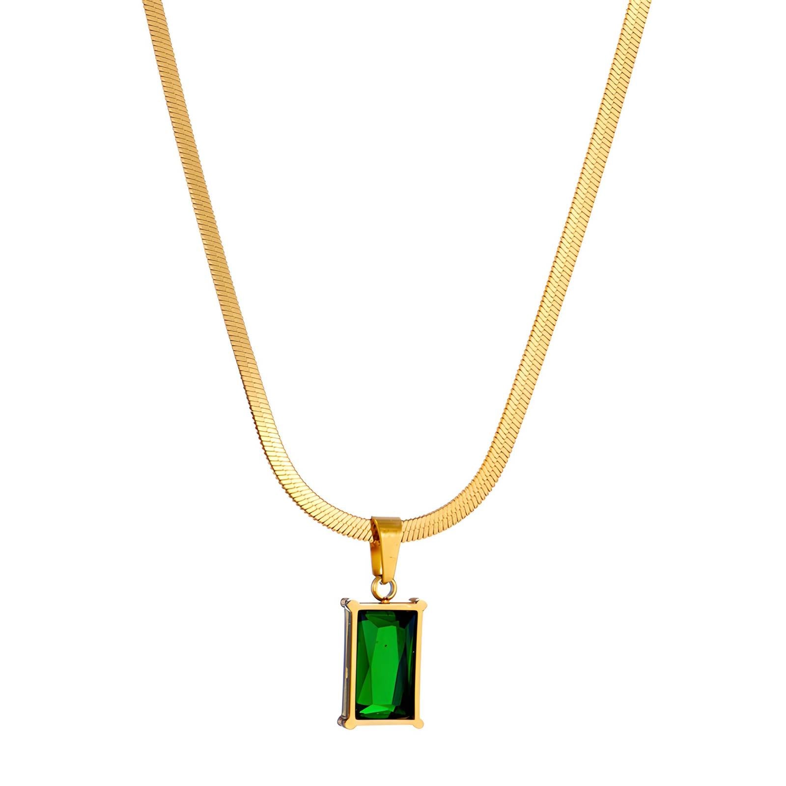 Emerald halskæde