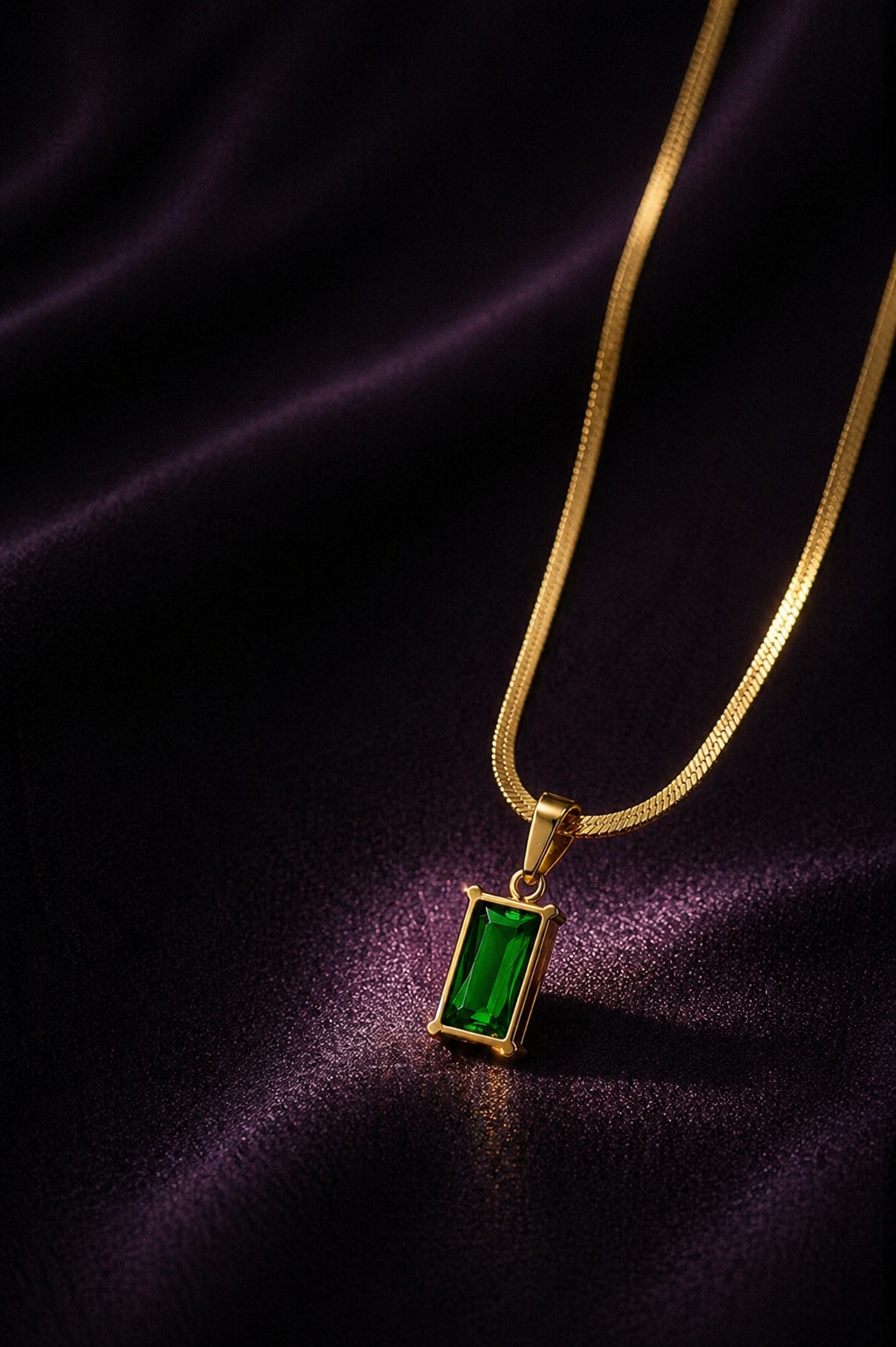 Emerald halskæde