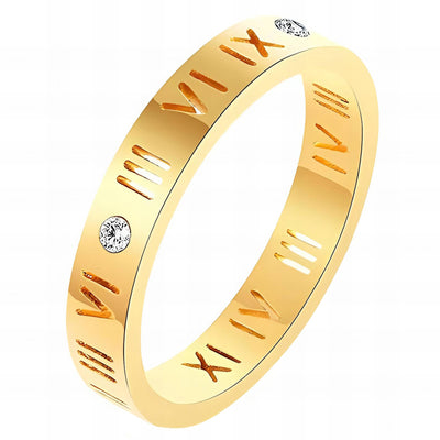 Guld ring, numeral