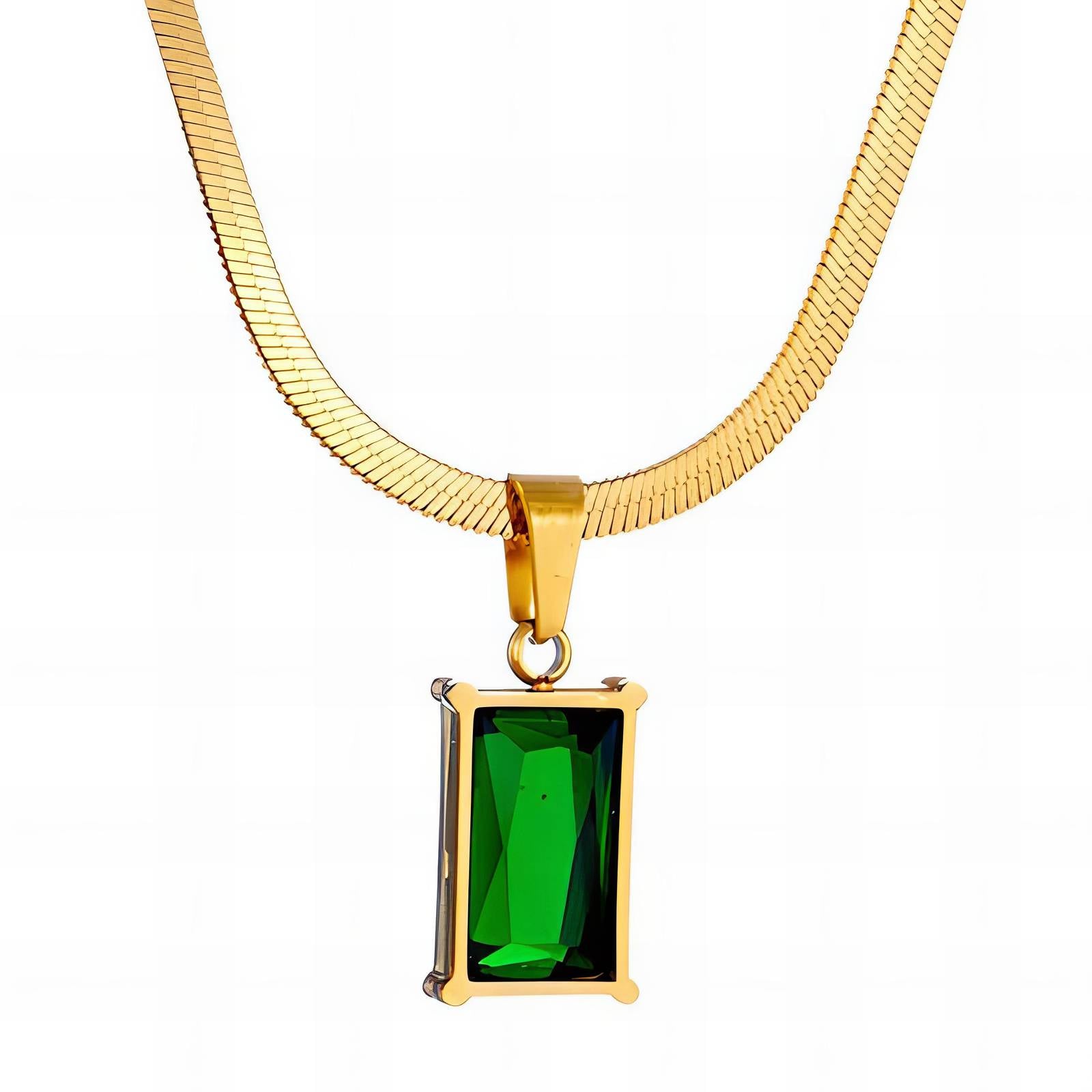 Emerald halskæde